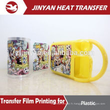 mande in china printed film for hot transfer printing